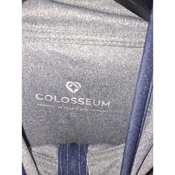 Colosseum Notre Dame 1/4 Zip Long Sleeve With Thumb Hole Shirt Size S - Picture 3 of 6